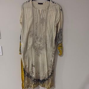 J. PRET 3 pc suit embroidered size L 14